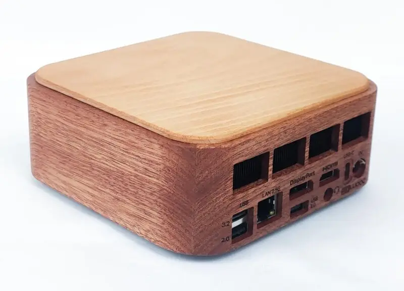 mini-pc sipo/hêtre côté 3/4