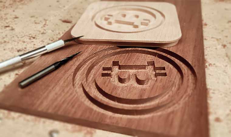 incrustation bois bitcoin