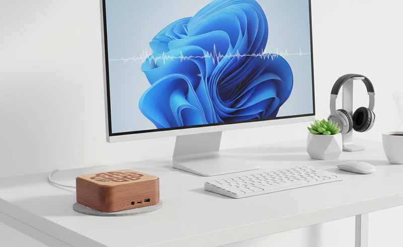 mini PC sipo hêtre bureau